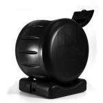 envirocycle original composter compost tumbler black